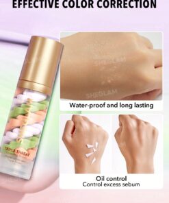 Alternative view of پرایمر اصلاح‌کننده رنگ شیگلم Triple Threat Correcting Primer
