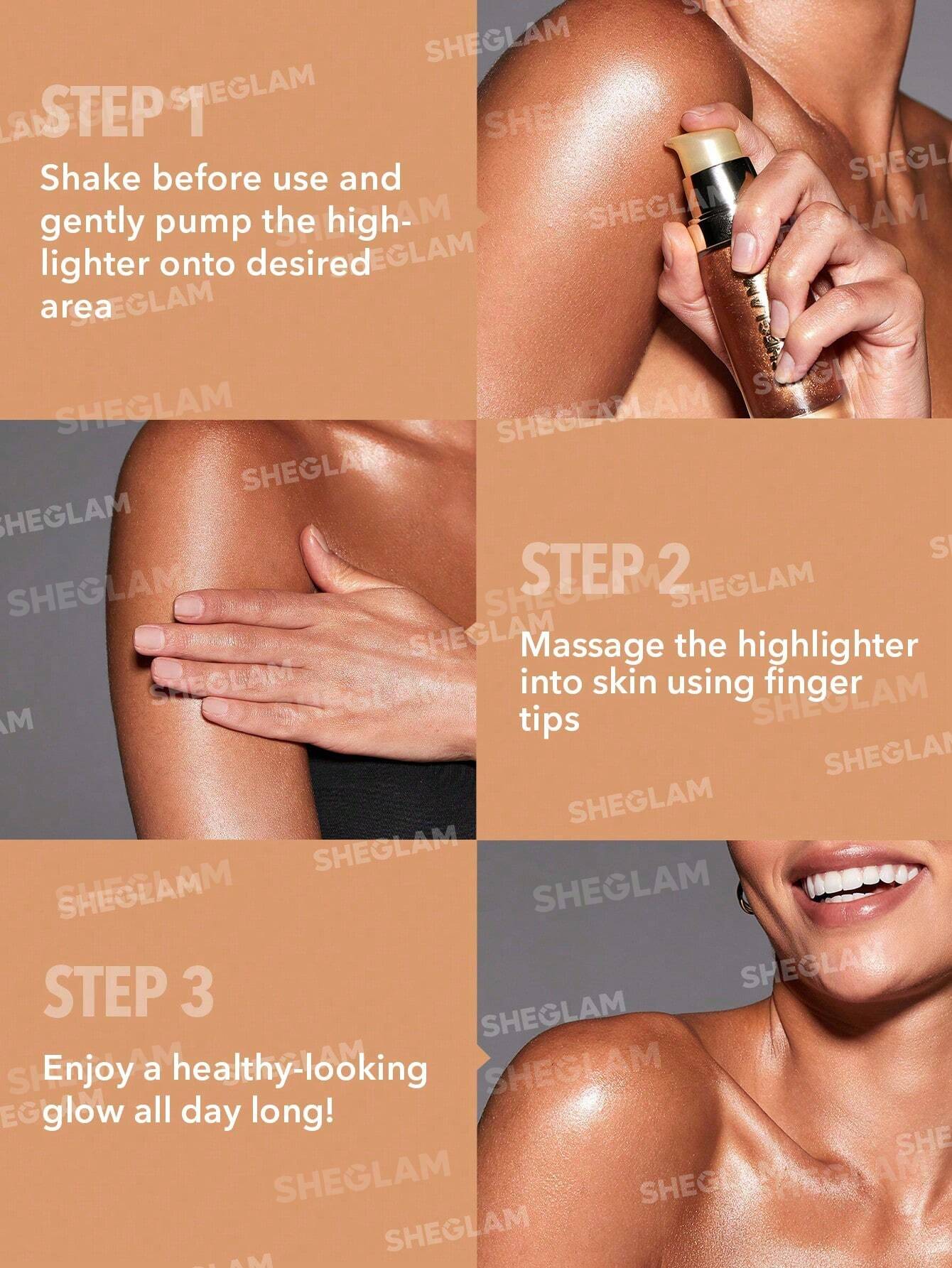 هایلایتر بدن شیگلم Sunkissed Body Highlighter - Eros - تصویر 2