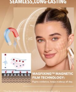 Alternative view of کرم پودر استیکی فول کاور شیگلم Skin Magnet High Coverage Foundation Stick - Medium