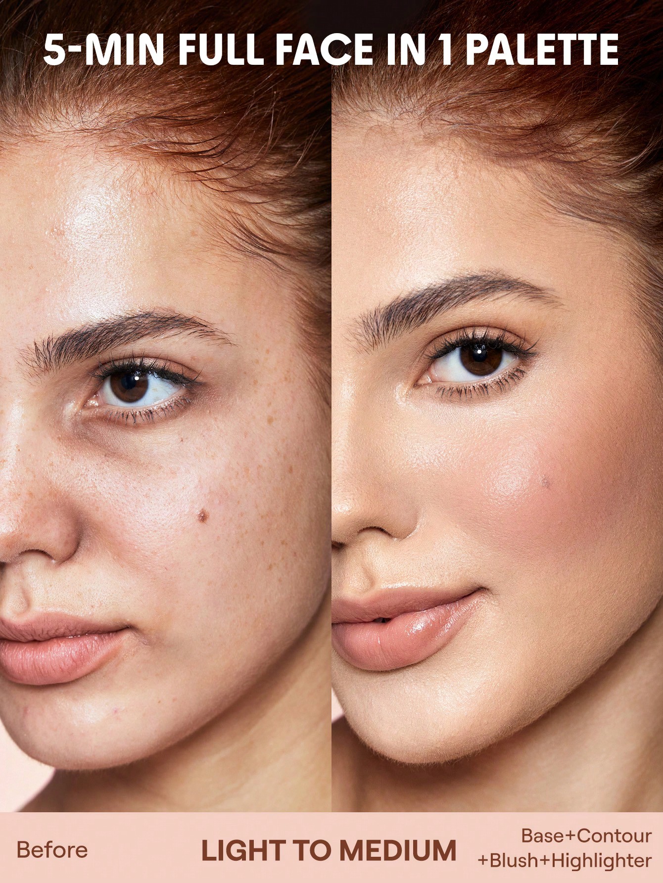 پالت کانتور و رژگونه شیگلم All About That Face Multifunctional Face Palette - Vanilla Sculpt - تصویر 3