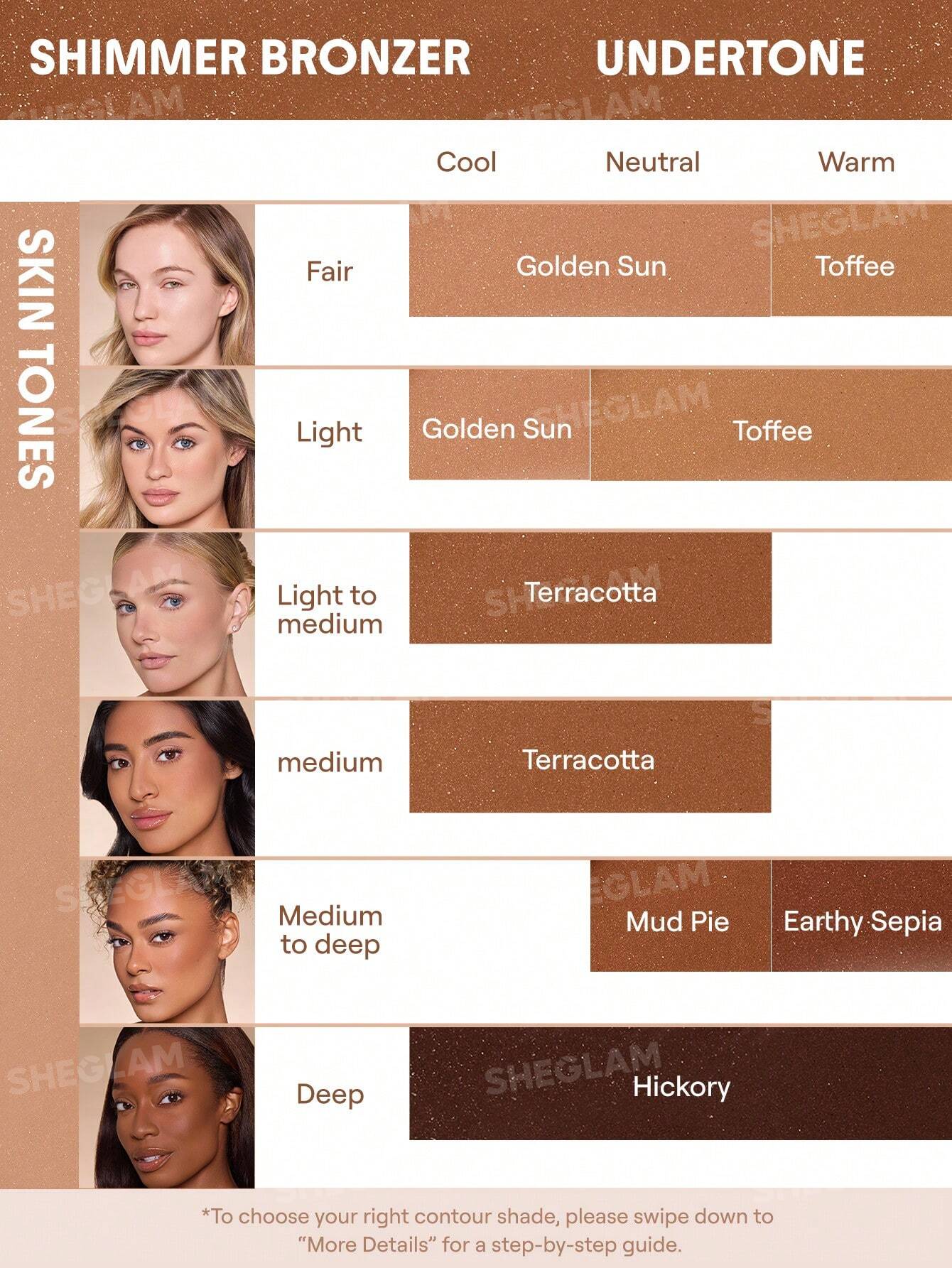 برنزر مایع براق شیگلم Sun Beam Shimmer Liquid Bronzer - Golden Sun - تصویر 5