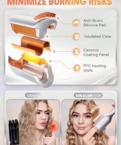 Alternative view of ویور مو SHEGLAM Beach Babe Hair Waver 25mm