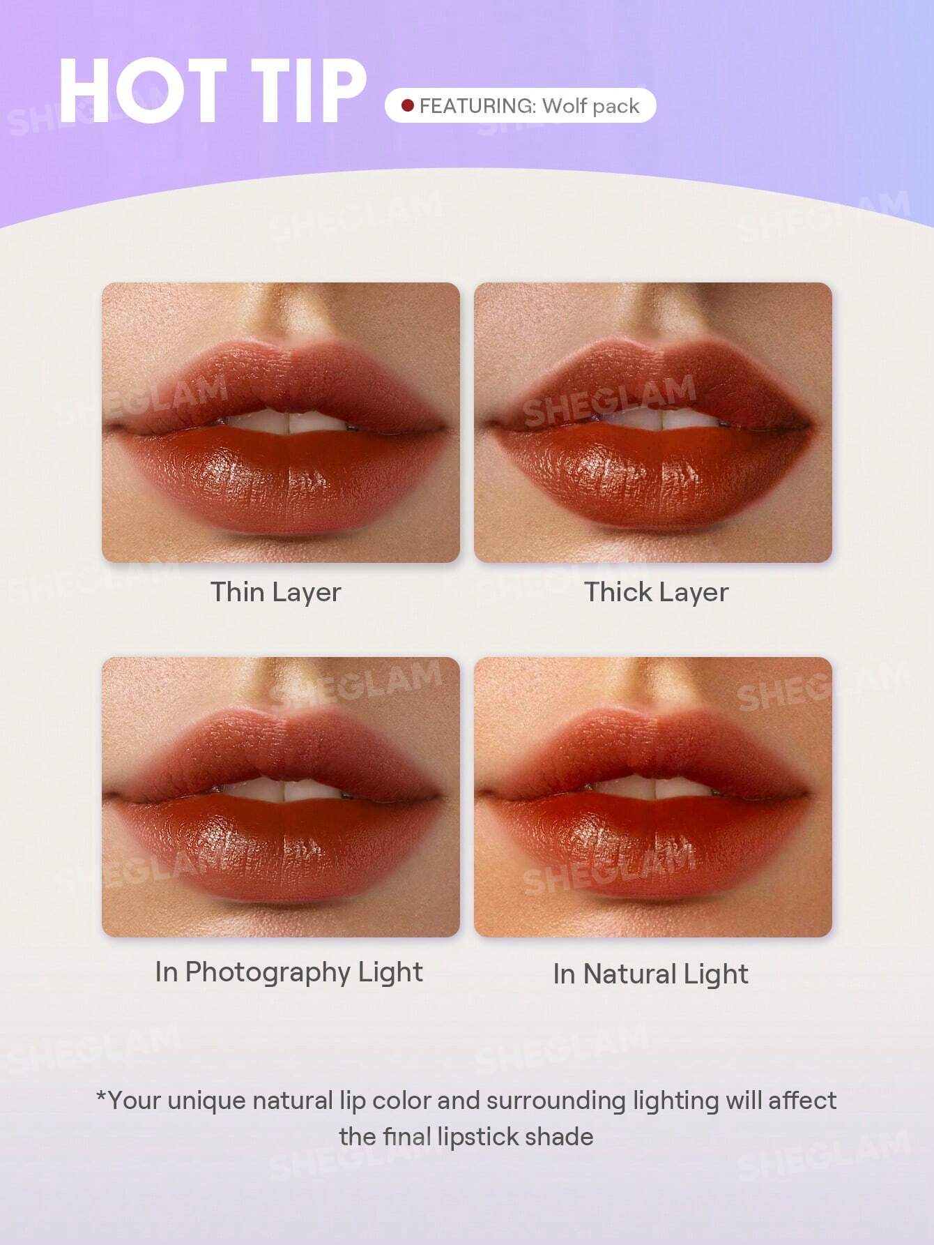 تینت لب شیگلم Twilight Saga Immortality Lip Tint - Heart Beat - تصویر 2