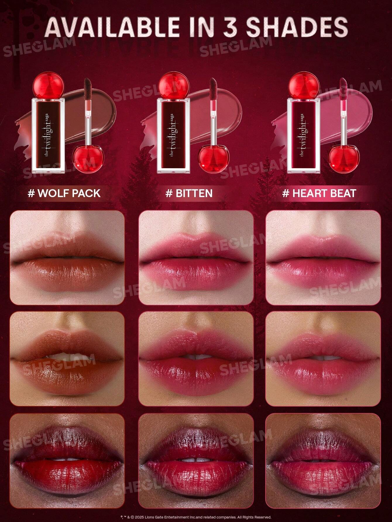تینت لب شیگلم Twilight Saga Immortality Lip Tint - Heart Beat - تصویر 3