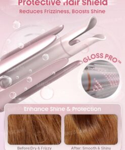 Alternative view of فرکننده اتوماتیک مو SHEGLAM مدل Cupid's Charm One-Touch Instant Curler 32mm