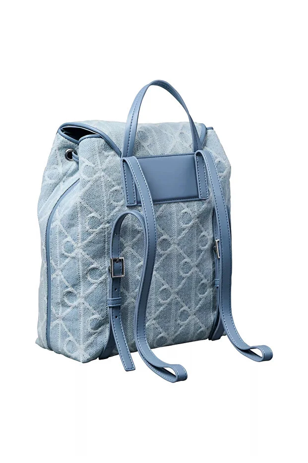 کوله پشتی زنانه Calvin Klein مدل Denim Backpack - تصویر 4