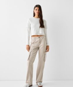 Bershka شلوار کتان مدل 1041