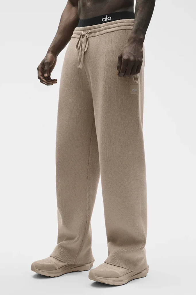 شلوار بافت مردانه ALO Scholar Straight Leg Sweatpant