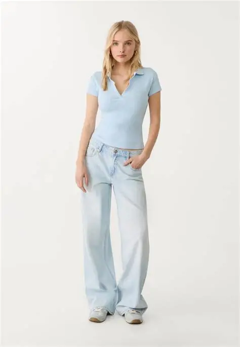 Stradivarius پولوشرت مدل 1477