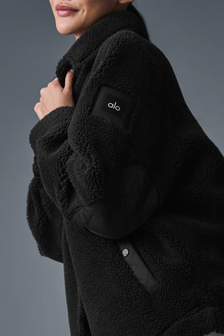 شکت زنانه ALO Sherpa Edge Shacket - تصویر 3