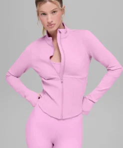 Alternative view of ژاکت ورزشی زنانه ALO Airbrush Corset Full Zip Jacket