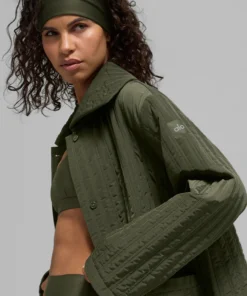 Alternative view of پالتو بلند زنانه ALO Quilted Skyline Long Coat