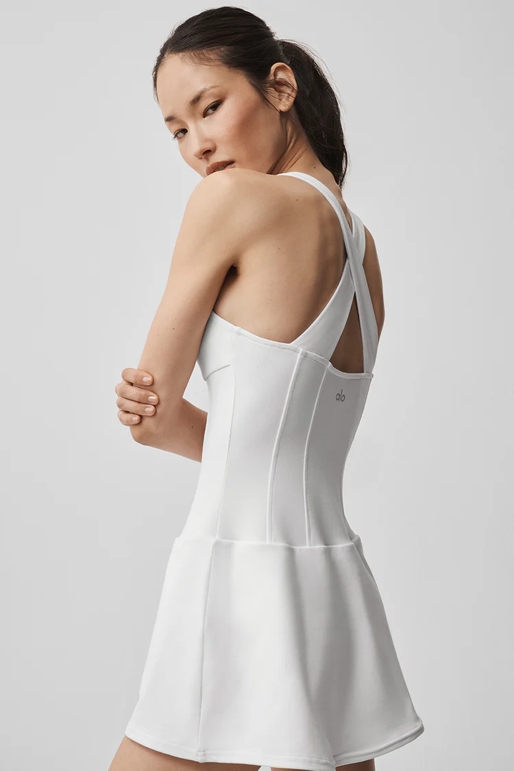 پیراهن تنیس زنانه ALO Airbrush Sparks Fly Corset Tennis Dress - تصویر 3