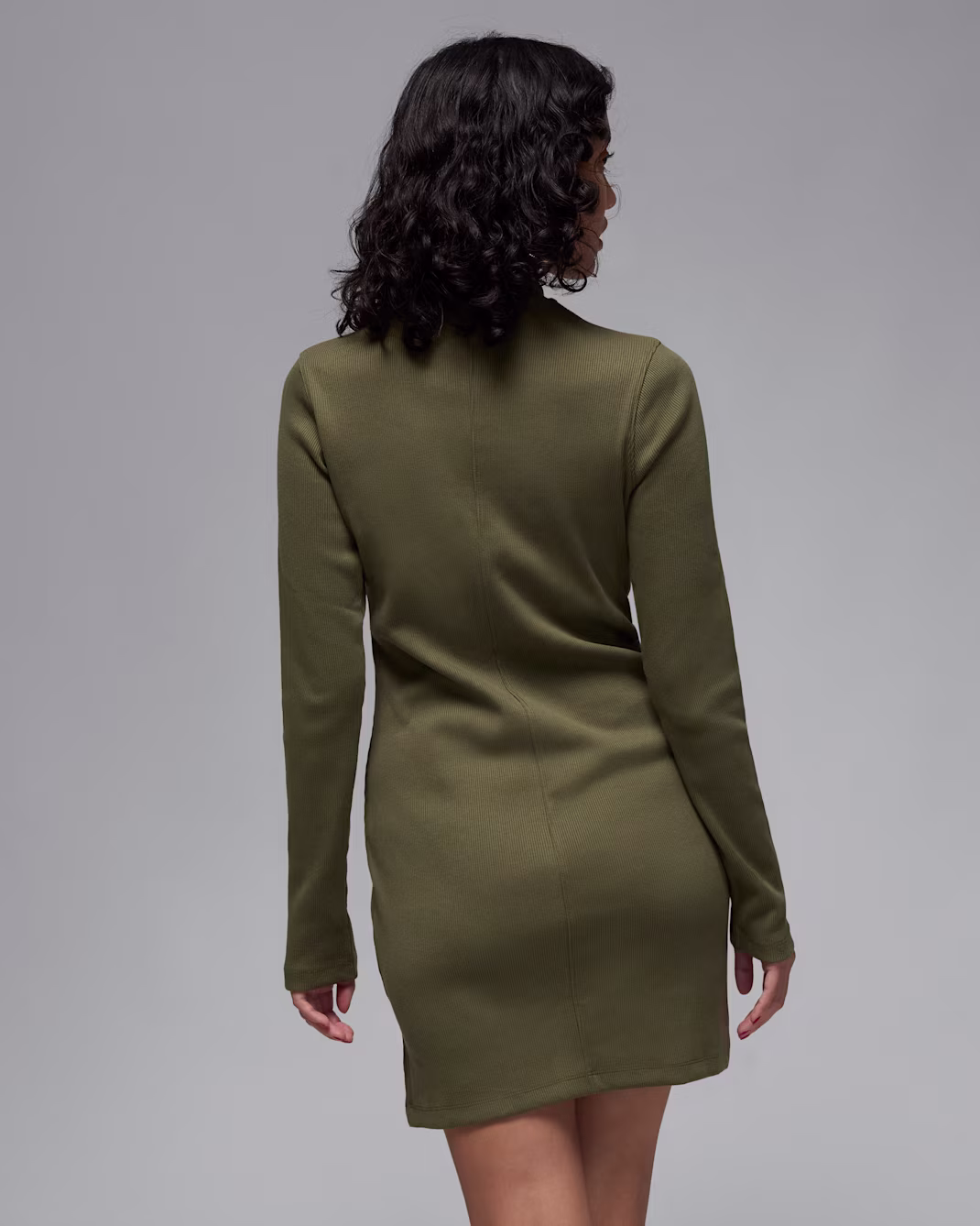 پیراهن آستین بلند زنانه Jordan 1/2-Zip Dress - تصویر 5
