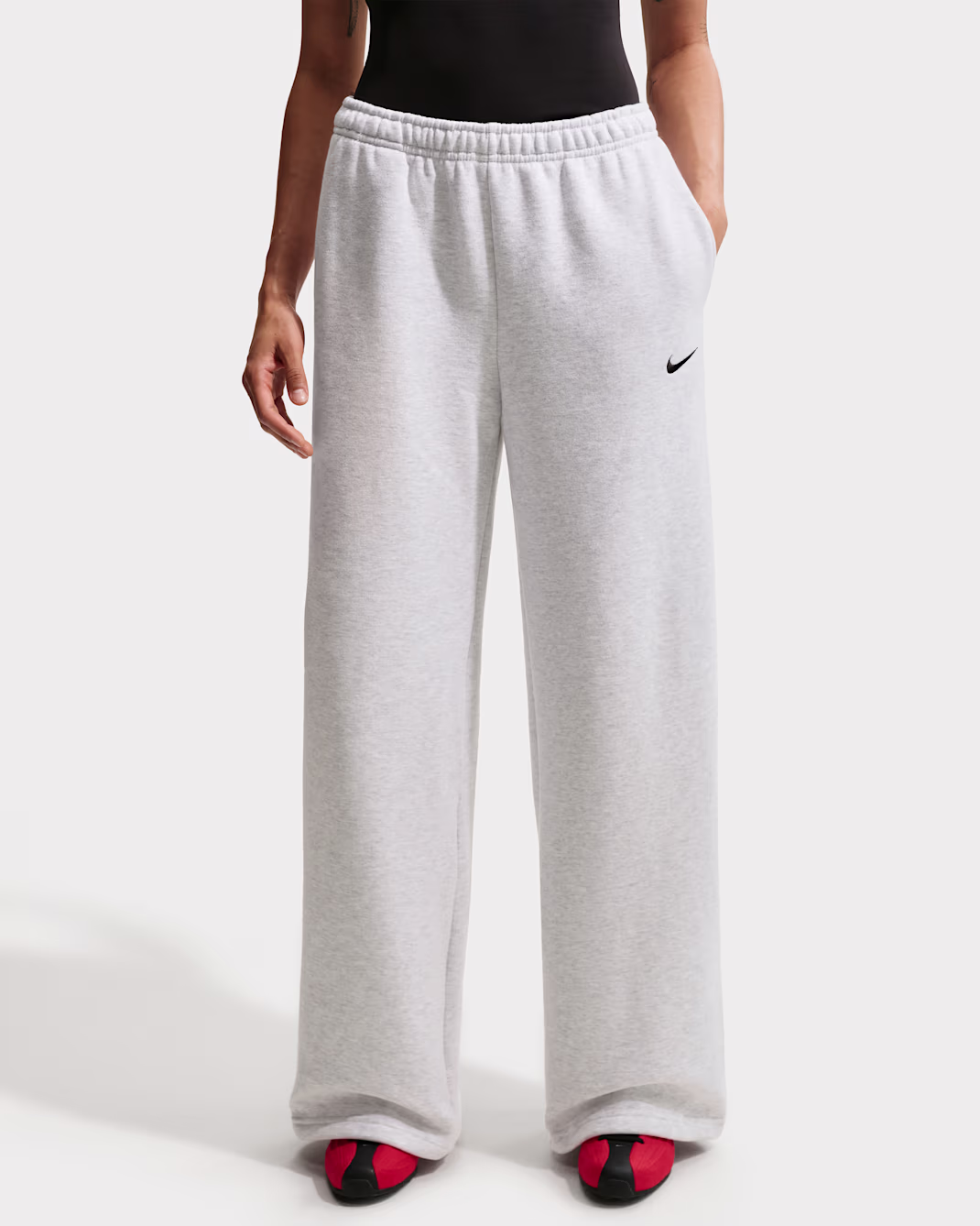شلوار زنانه Nike Studio Fleece Wide-Leg - تصویر 2