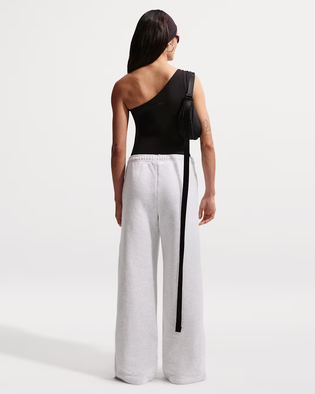 شلوار زنانه Nike Studio Fleece Wide-Leg - تصویر 5