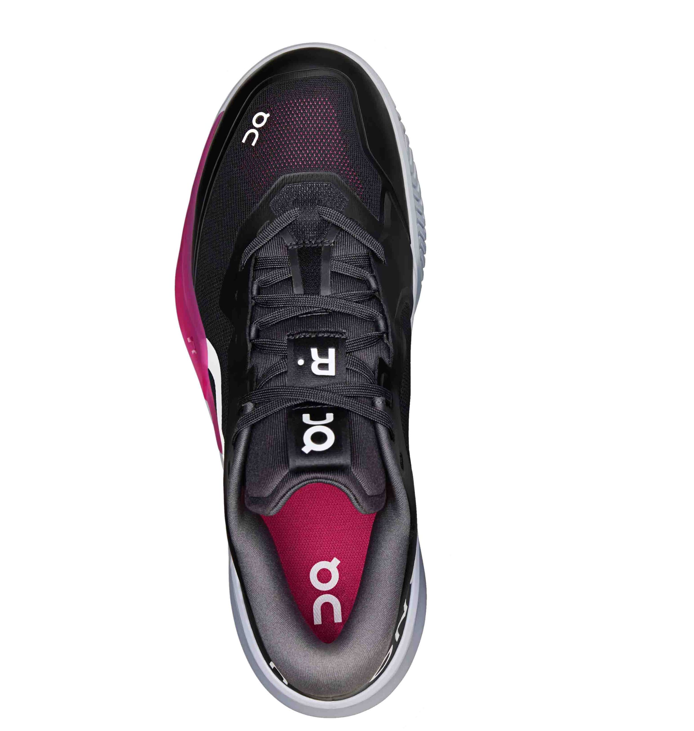 کتانی تنیس مردانه On THE ROGER Pro 3 Clay Black | Pink - تصویر 4