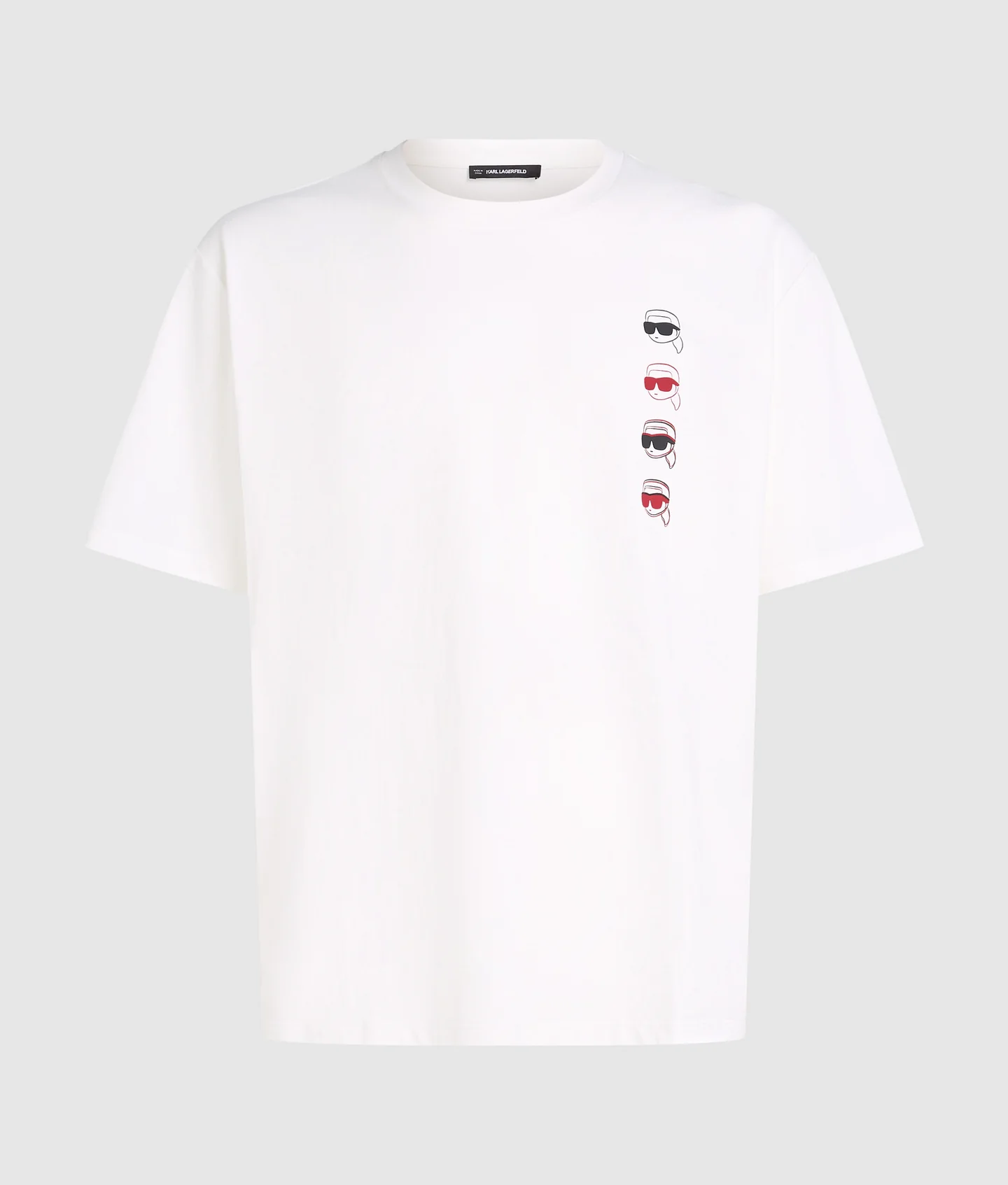تیشرت سفید Karl Lagerfeld مدل IKON Fusion کد A3M17073100 - تصویر 5