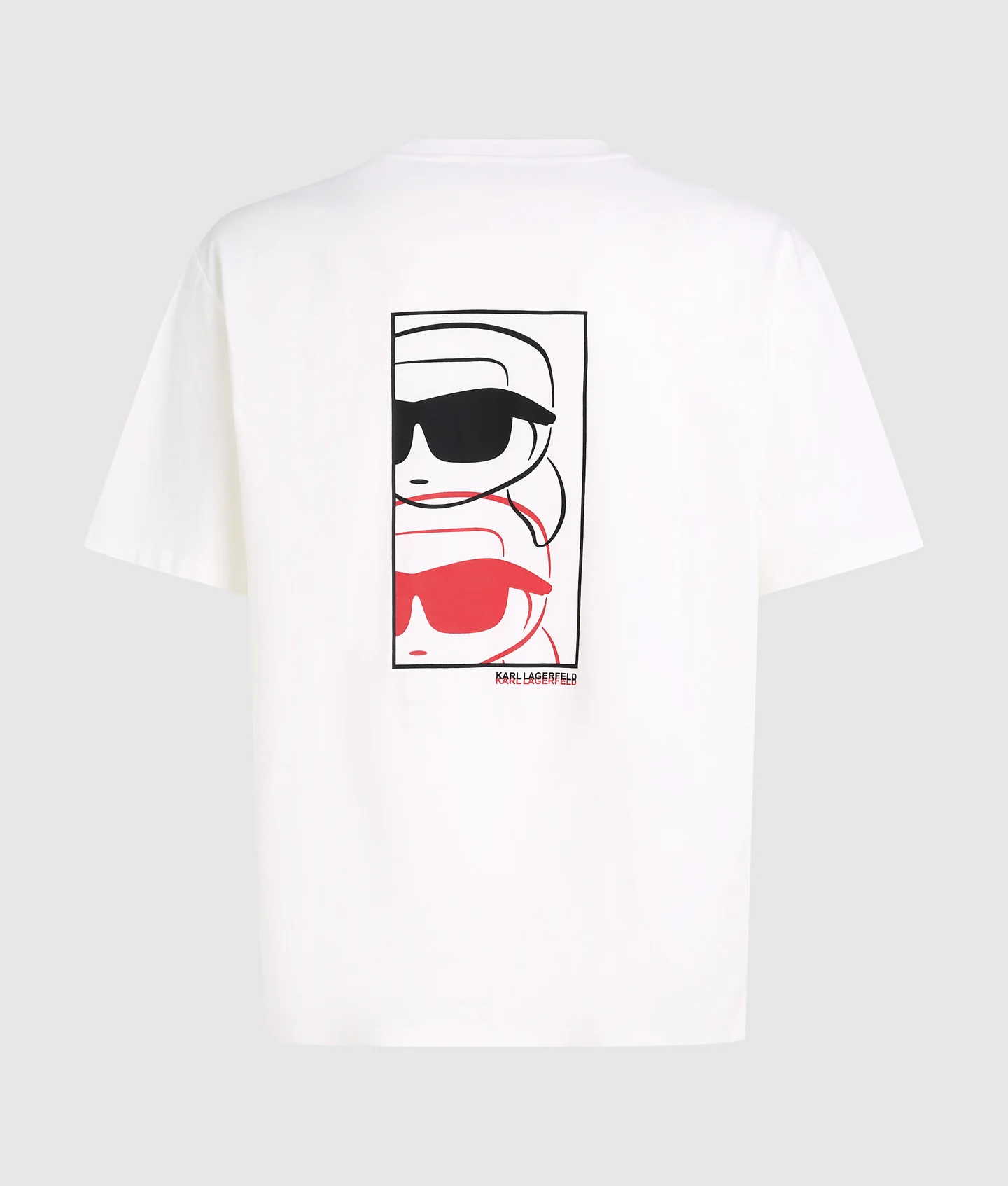 تیشرت سفید Karl Lagerfeld مدل IKON Fusion کد A3M17073100 - تصویر 6