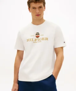 تیشرت مردانه تامی هیلفیگر مدل Performance Logo Embroidery Regular Fit