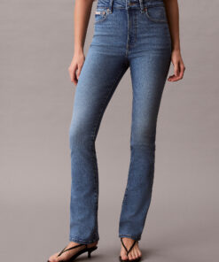 جین زنانه Calvin Klein Skinny Bootcut High Rise Jeans