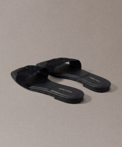 صندل زنانه Calvin Klein CK Provence Suede Square Toe