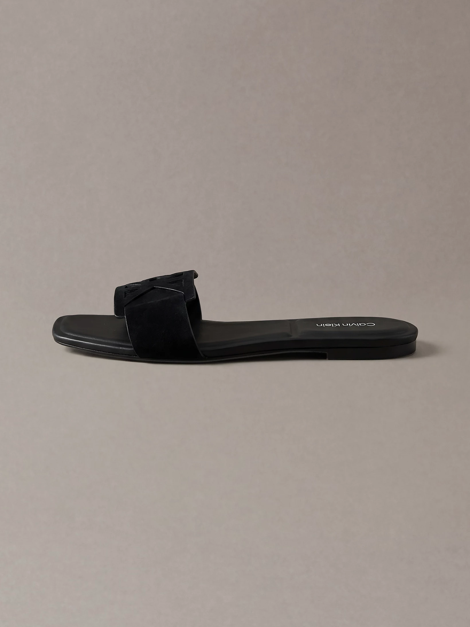 صندل زنانه Calvin Klein CK Provence Suede Square Toe - تصویر 6