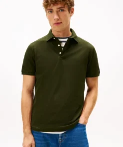 پولوشرت مردانه تامی هیلفیگر مدل Regular Fit Concealed Placket