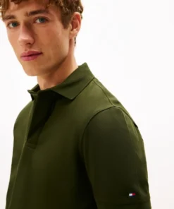 Alternative view of پولوشرت مردانه تامی هیلفیگر مدل Regular Fit Concealed Placket