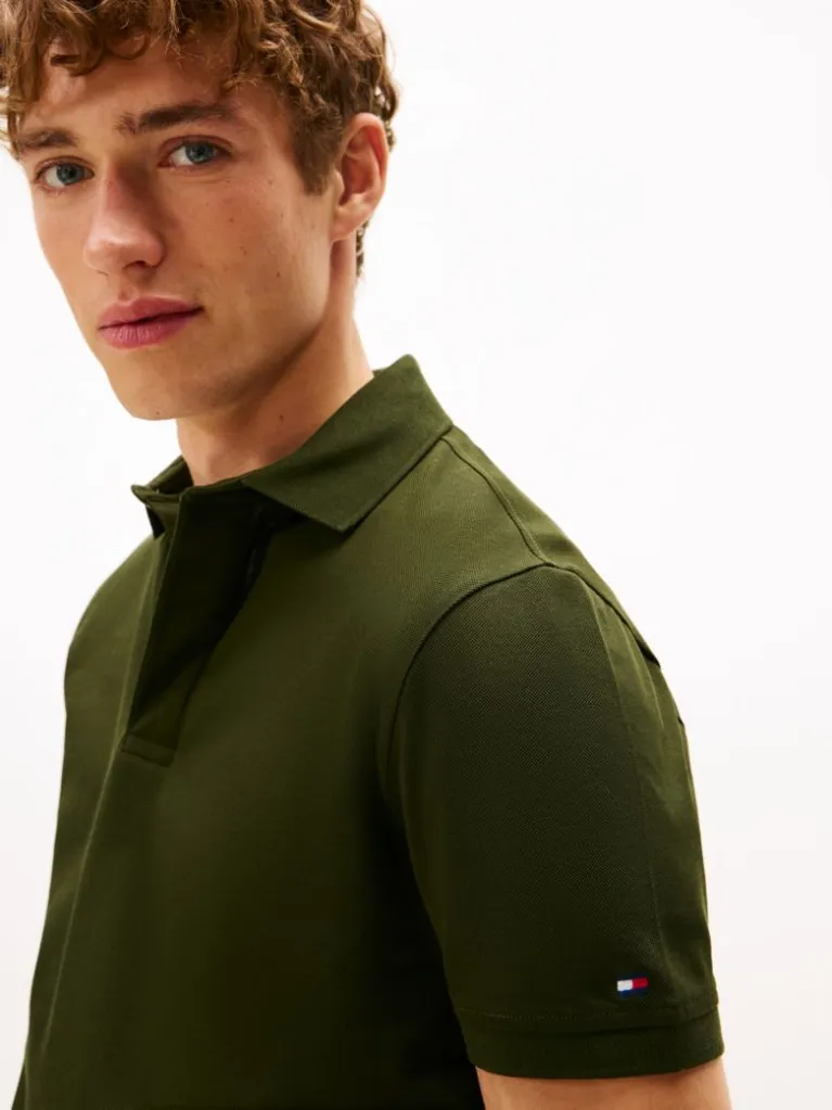 پولوشرت مردانه تامی هیلفیگر مدل Regular Fit Concealed Placket - تصویر 2