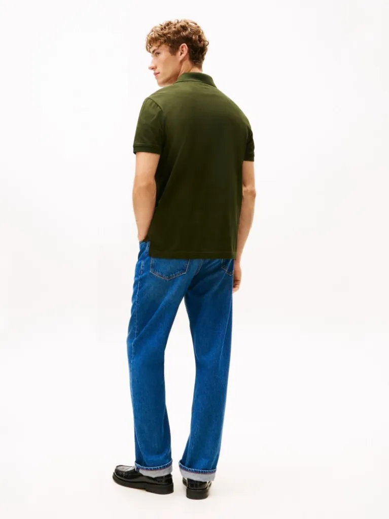 پولوشرت مردانه تامی هیلفیگر مدل Regular Fit Concealed Placket - تصویر 4