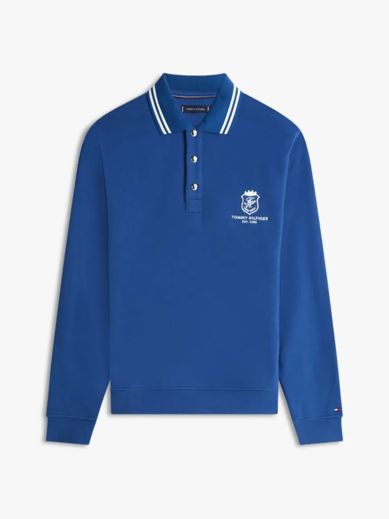 پیراهن سویشرت مردانه راگبی تامی هیلفیگر مدل Relaxed Fit Rugby Sweatshirt - تصویر 5