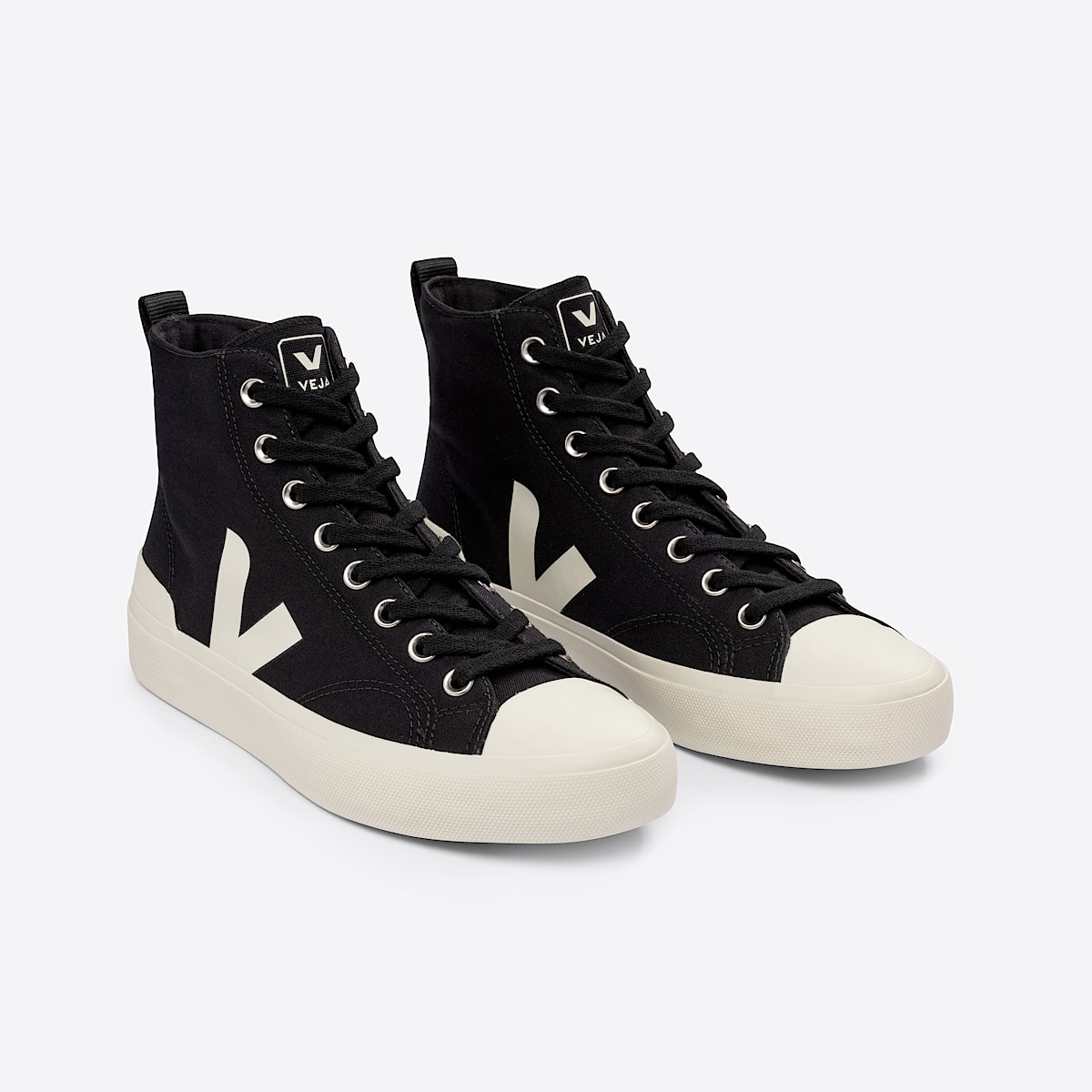 کتانی وِجا مدل Wata II Canvas Black Pierre - تصویر 3