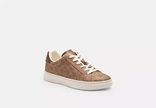 کفش اسنیکر کوچ های لاین Coach High Line Sneaker In Signature Canvas