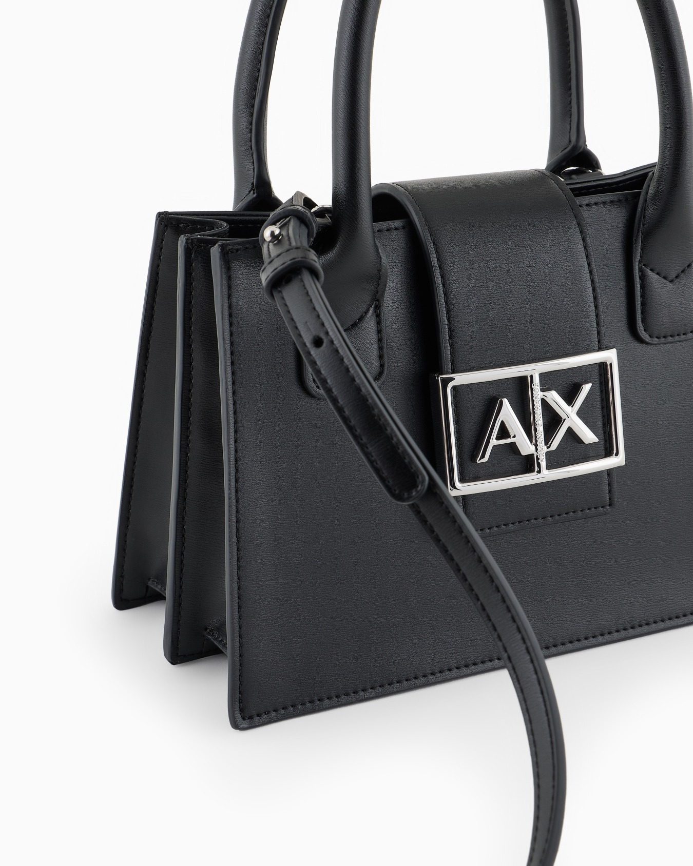 کیف دستی زنانه آرمانی اکسچنج مدل Tote Bag In Coated Fabric - تصویر 5