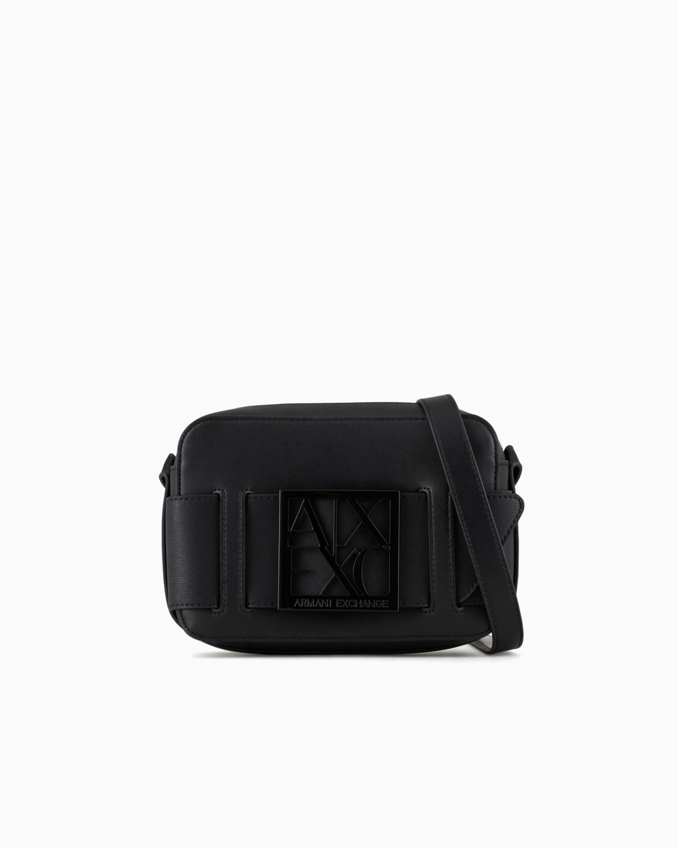 کیف دوشی زنانه آرمانی اکسچنج مدل Monogram Camera Case