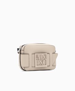 Alternative view of کیف دوشی زنانه آرمانی اکسچنج مدل Monogram Camera Case Beige