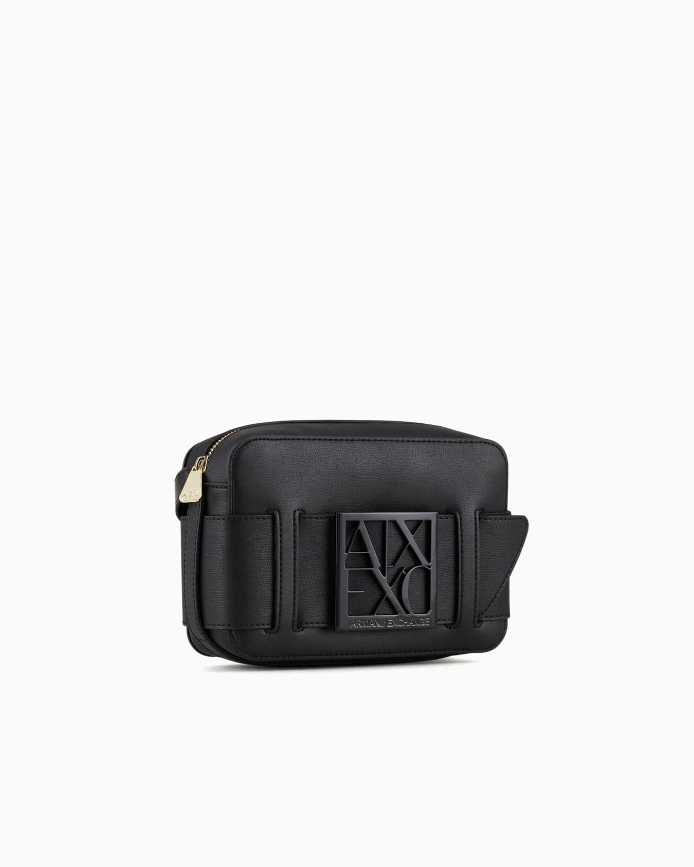 کیف دوشی زنانه آرمانی اکسچنج مدل Monogram Camera Case - تصویر 2