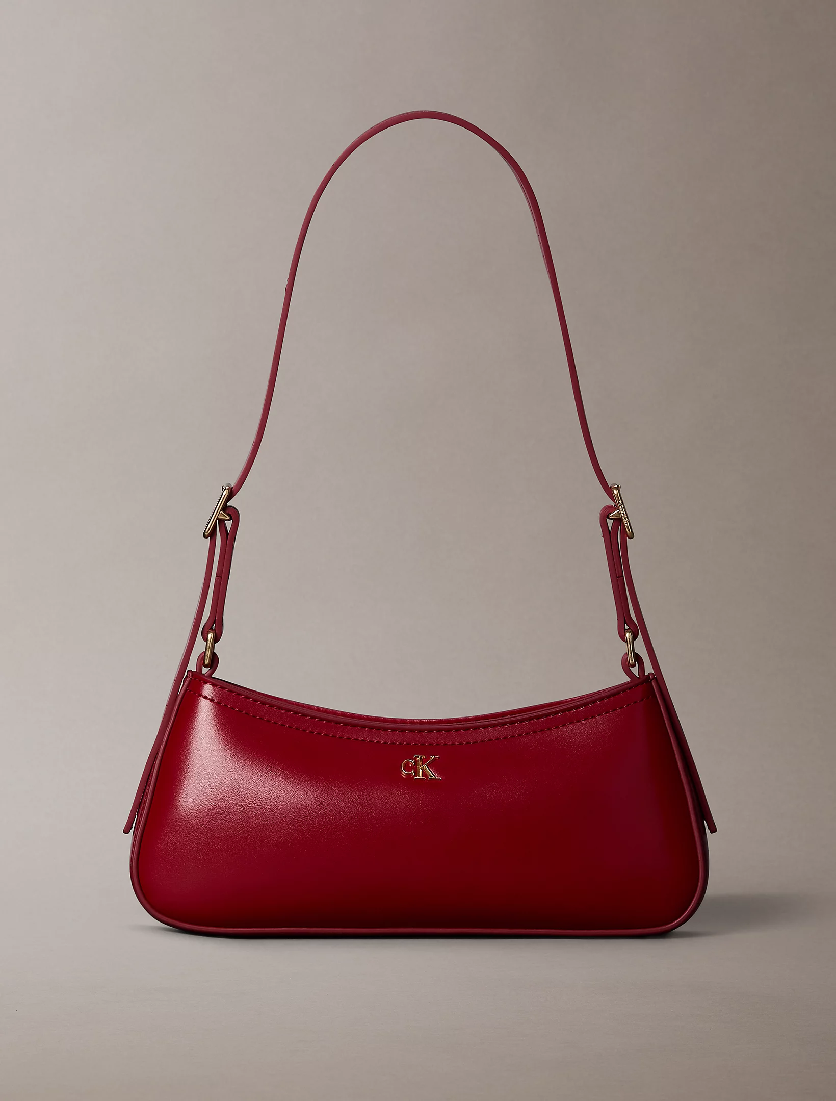کیف دوشی زنانه Calvin Klein Small Monogram Logo Shoulder Bag