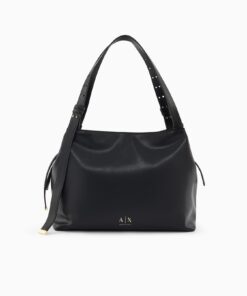 کیف رودوشی زنانه آرمانی اکسچنج مدل Alice Hobo Technical Fabric