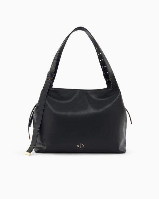 کیف رودوشی زنانه آرمانی اکسچنج مدل Alice Hobo Technical Fabric