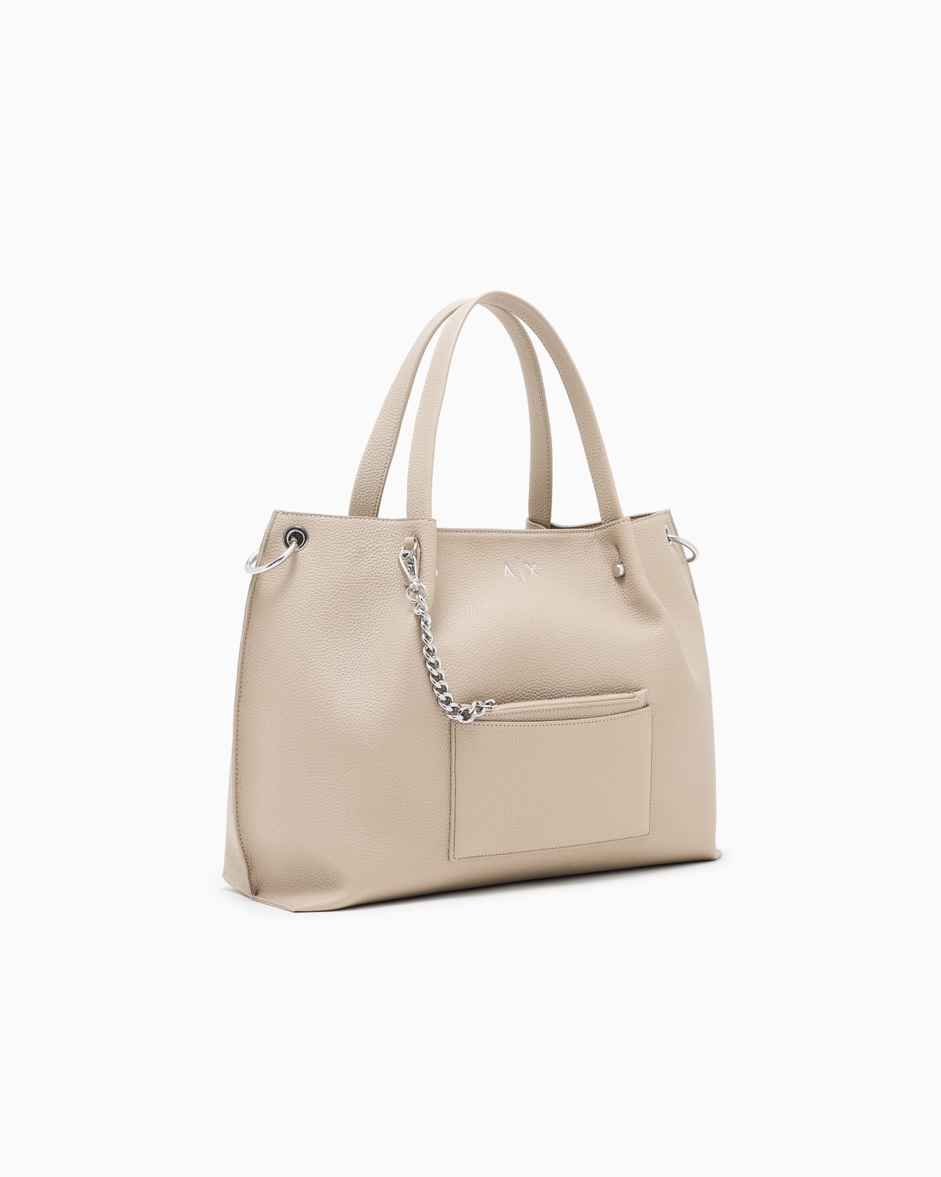 کیف شاپر زنانه آرمانی اکسچنج مدل Textured Fabric Shopper With - تصویر 2