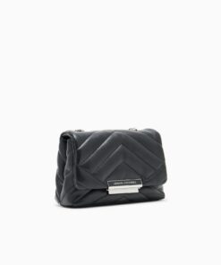 Alternative view of کیف مینی زنانه آرمانی اکسچنج مدل Chevron Quilted Technical Mini Bag