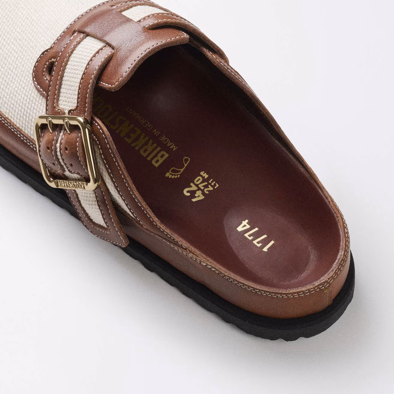 دمپایی Birkenstock 1774 Boston Canvas - تصویر 3