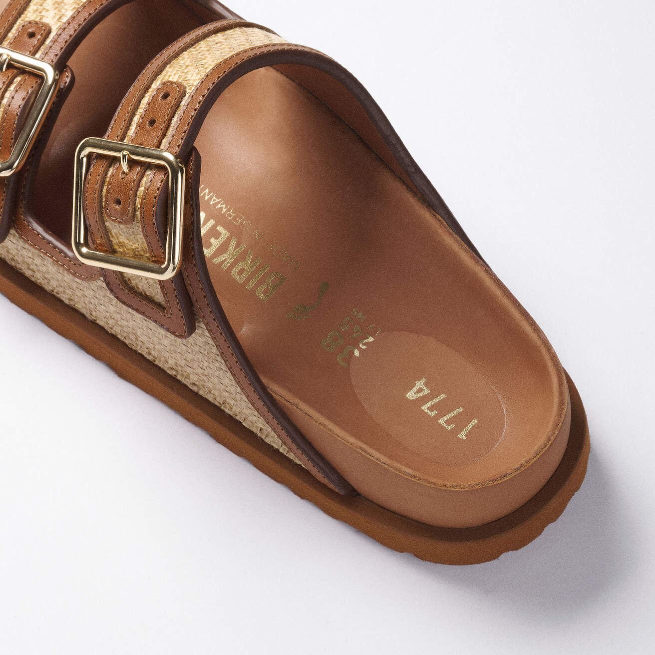 صندل Birkenstock 1774 Arizona Raffia - تصویر 3