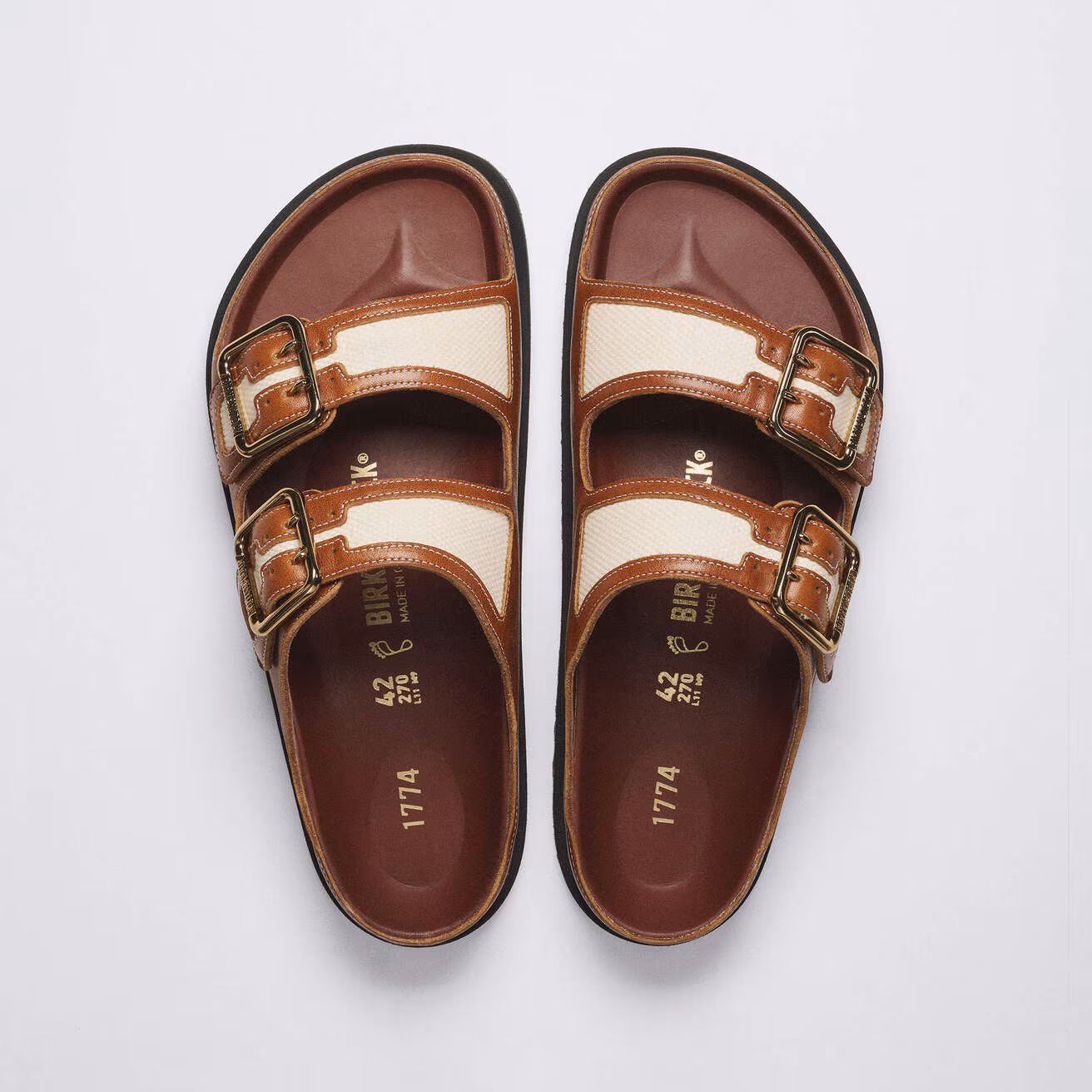 صندل Birkenstock 1774 Arizona Canvas - تصویر 2