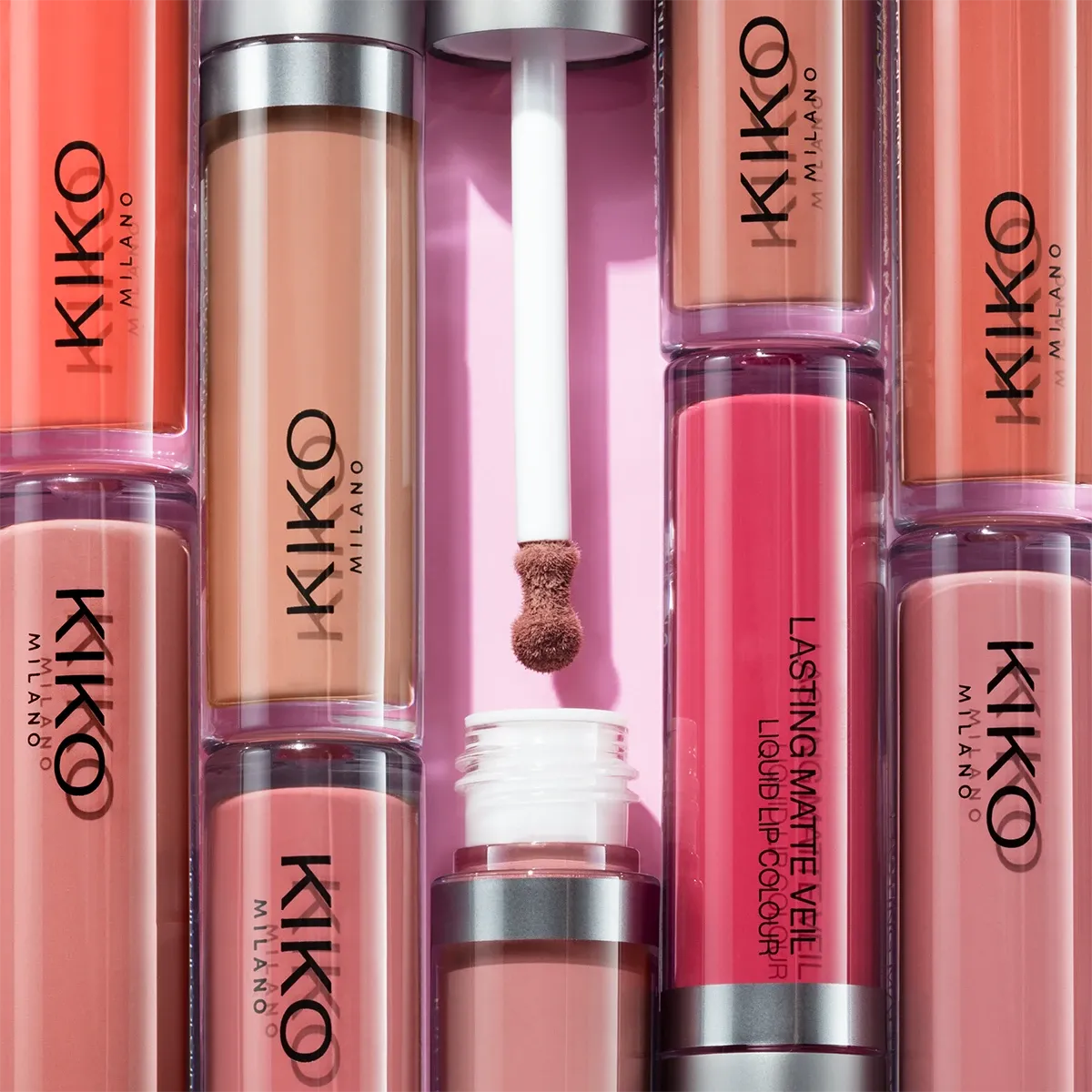 رژ لب مایع مات کیکو میلانو Lasting Matte Veil Liquid Lip Colour - تصویر 5