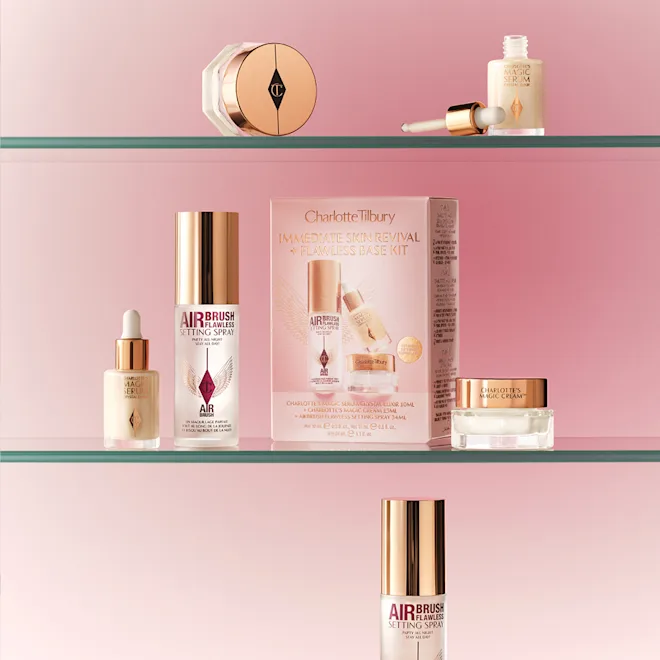 ست مراقبت پوستی Charlotte Tilbury Magic Cream + Magic Serum + AIRbrush Setting Spray - تصویر 2
