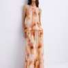 پیراهن Mango Halter-Neck Printed