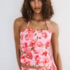 تاپ Mango Floral Halter-Neck